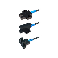 Sensor Fotoeléctrico Tipo Ranura Serie EU-SX67, Microsensor Infrarrojo NPN PNP de 5 mm, IP65 Resistente al Agua, Respuesta de Alta Velocidad de 3 KHz para