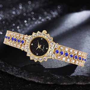 Ensemble de montres à quartz décoratives pour femmes à la mode Montre-bracelet décontractée avec visage étoilé pour une utilisation quotidienne pour le commerce extérieur - Product Image 3