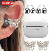 Écouteurs sans fil Bluetooth HYUNDAI HYC03 TWS originaux, type boucles d'oreilles, longue autonomie, étanches, pour le sport