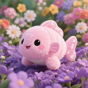 Peluche de Pez Rosa Adorable en Oferta, Peluche de Pez de Alta Calidad a Precio Accesible, Pez Dorado de Peluche - Product Image 1