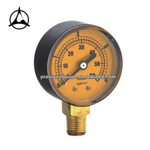 고품질 밑바닥 연결 금관 악기 연료 압력 계기 - Product Image 1