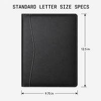 Fournitures de bureau en gros – Blocs-notes en cuir PU personnalisés format A4 pour entreprises