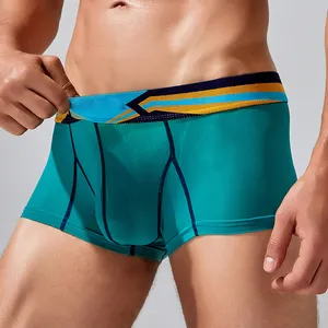 Alta elastica vita media tormalina terapia magnetica uomo biancheria intima magnetica pantaloni interni Boxer slip personalizzati