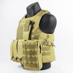 Gilet tactique amphibie imperméable léger, équipement montable, camouflage PUBG CS, sac gilet tactique multifonctionnel - Product Image 2