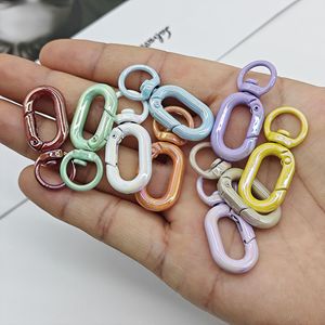 Benpeng Fermoir Mousqueton Rotatif Coloré en Alliage de Zinc pour Porte-clés et Bijoux, Accessoires DIY 8mm - Product Image 2