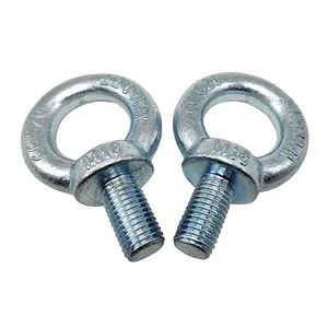 High Strength DIN580 Lifting Ring Eye Bolts Stainless Steel Shoulder Type Eye Bolts