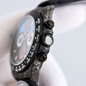 Montre mécanique de créateur haut de gamme, mouvement 4130, cadran de 40 mm, boîtier en acier inoxydable, réserve de marche, bracelet de 22 mm, cadran à aiguilles - Product Image 2