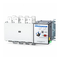Commutateur de transfert automatique électrique et manuel de classe PC 4P 400V, interrupteur d'isolement double alimentation pour immeubles de grande hauteur