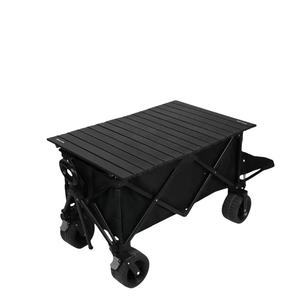 Opvouwbaar tafelblad van koolstofstaal voor picknick & autokamperen voor handkarren & trolleys OEM aanpasbaar - Product Image 3