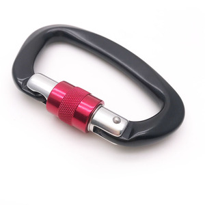 Mousqueton en aluminium BT-AF812 <span class=keywords><strong>de</strong></span> 25 kN pour l'escalade, à vis <span class=keywords><strong>de</strong></span> verrouillage, robuste, vente en gros - Product Image 3