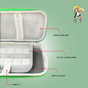 Sac d'accessoires à thème Splatoon <span class=keywords><strong>3</strong></span> adapté à la Nintendo Switch pour NS/OLED/lite Splatoon3 Sac de protection de stockage - Product Image 5
