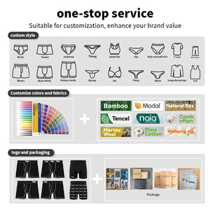 Nouvelle tendance, caleçons élastiques pour hommes, boxer en bambou, lingerie pour hommes ajustée et extensible avec poche 3D, fabrication OEM, maillots <span class=keywords><strong>de</strong></span> <span class=keywords><strong>bain</strong></span> pour hommes - Product Image 6