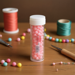 ลูกปัดอิลัน อะบาลอริโอ ขนาด 6 ซม. สีชมพูอ่อน สำหรับงานประดิษฐ์เครื่องประดับ - Product Image 2