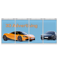 Écran holographique publicitaire 3D de 65, 75 et 86 pouces, armoire holographique, boîte LCD transparente, Holobox interactif avec certificat ETL