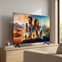 Téléviseur intelligent LED Full HD Maden, écran large, Android, WiFi, noir, 32-120 pouces, pour hôtel et usage domestique