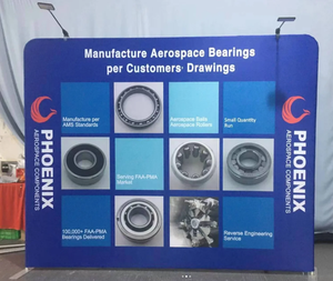 Fondale in Tessuto Tensionato 8x8 con Supporto per Decorazione Stand Fieristico - Product Image 4