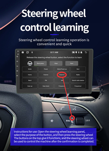 Autoradio 2 DIN CarPlay Android Auto 1G+32G 7/9/10.1 Pouces IPS ASP Android 11 WIFI GPS pour Volkswagen Nissan Kia Toyota - Product Image 6