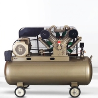 Compresseur d'air diesel silencieux à piston entraîné par courroie, unité portable avec réservoir pour sablage, peinture et gonflage de pneus