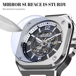 Reloj de Pulsera de Lujo para Hombre con Logotipo Personalizado, Esqueleto Hueco de Aleación, Movimiento Automático de Alta Calidad 8215, Correa de 22 mm, Deportivo con Puntero - Product Image 3