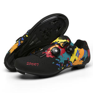 Chaussures de spinning compatibles Peloton avec clips SPD, chaussures de vélo de route d'intérieur pour hommes et femmes - Product Image 6