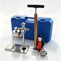 Prensa de filtro de presión media ZNS-2A, probador de pérdida de fluido de lodo 0.69MPa, analizador de fluido de perforación de acero inoxidable para laboratorio petrolero