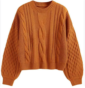 Maglione <span class=keywords><strong>donna</strong></span> personalizzato manica lunga Jacquard maglieria da <span class=keywords><strong>donna</strong></span> Pullover vestiti in <span class=keywords><strong>maglia</strong></span> invernale maglione lavorato a <span class=keywords><strong>maglia</strong></span> <span class=keywords><strong>donna</strong></span> - Product Image 1