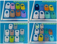 Bavoirs pour bébé en coton imperméables, personnalisés, adorables et amusants, certifiés BSCI/SEDEX/FCCA/OEKO, matière douce, absorption accrue, pour l'alimentation