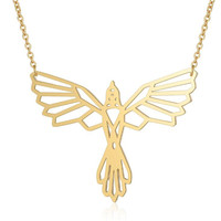 Yiwu Aceon En Acier Inoxydable Saint Animal Or Européen Phoenix Pendentif Oiseau