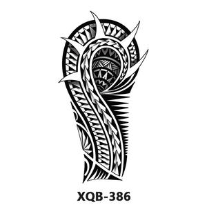 Venta al por mayor del <span class=keywords><strong>hombre</strong></span> medio <span class=keywords><strong>brazo</strong></span> Cool Tribe Tigre Lobo León flor diseño impermeable tatuajes temporales tigre para la decoración del cuerpo - Product Image 5