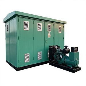 Poste de transformation compact d'occasion prêt à l'emploi |   Transformateur préfabriqué personnalisable monté sur patins |   Boîte de distribution à déploiement rapide - Product Image 1