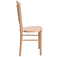 Chaise Napoléon en bois empilable, design moderne, pour extérieur, appartement, restaurant, banquet, événement, location en gros