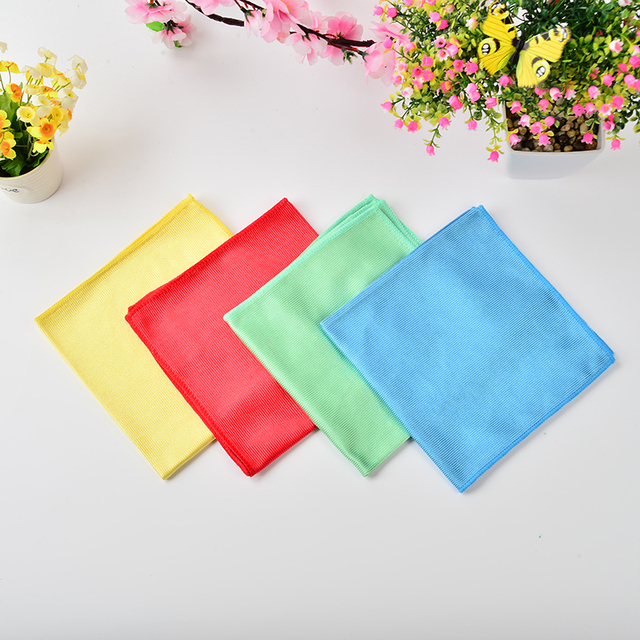 Esun High Quality Eco-Certified Microfiber Cleaning Cloth Lint-Free Silver Lens Towel for Glasses and Jewelry Household Use