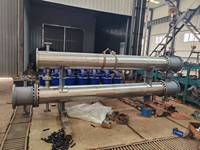 Réfrigération Ammoniac Condensateur évaporatif Shell Tube Évaporateurs Composants centraux de la pompe Types efficaces Échangeurs de chaleur