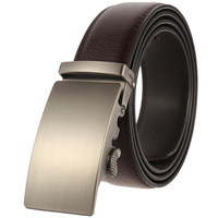 Ceintures pour hommes Ly25-0711-1 en cuir véritable de luxe avec boucle automatique – Vente en gros