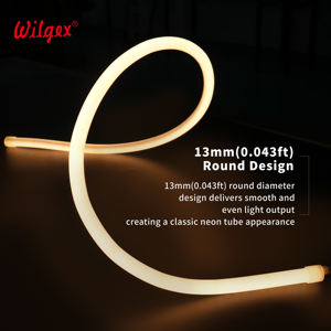 Neón Flexible LED D13mm de Alta Calidad, Uniforme 320 °   Viga, Ahorro de Energía, Fácil de Cortar y Conectar, Ideal para Diseño <span class=keywords><strong>Art</strong></span>ístico - Product Image 4