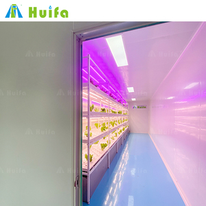 HUIFA Agriculture automatisée Fraise Verticale Assemblé Intérieur Salle de Culture Hydroponique Expédition Conteneur Ferme - Product Image 6