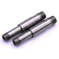 JIYAN Arbre d'hélice Cnc Usinage Prix d'usine Filetage mâle Auto Acier inoxydable Arbre creux OEM Fourni Jet Engine Turbine