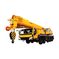 Nouvelle grue montée sur camion de 100 tonnes, équipement de levage mobile hydraulique pour les projets de construction