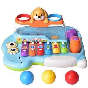 Wholesale <b>Instrument</b> Toy Knock Ball <b>Keyboard</b> Small Hammer Learning Piano Toys - Product Image 1