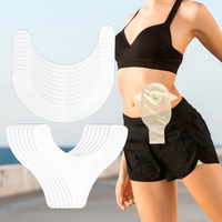 Patch de renforcement pour stomie, adhésif, scellant sûr, anti-fuite, bande de fixation pour la base du sac de stomie, bandes de fixation pour plaque de base