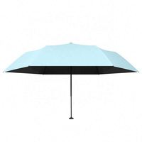 Parapluies ultra-légers personnalisés en promotion, parapluie portable de type crayon pour la protection UV avec logo