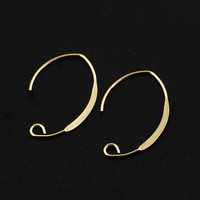 Haute qualité V forme amérique 14K or rempli bijoux accessoires boucle d'oreille crochets