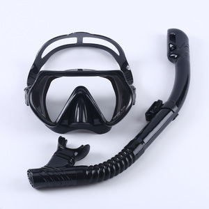 Kit de Snorkel Asy, Talla Única, Máscara de Silicona y Snorkel de Vidrio Templado para Natación y Buceo - Product Image 1