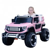 Voiture électrique pour enfants, véhicule tout-terrain, poussette, voiture électrique pour bébé, télécommande parent-enfant, quatre roues motrices, voiture électrique pour enfants
