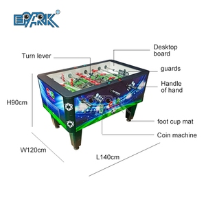 Table de football intérieure à pièces de monnaie de haute qualité pour parc d'attraction - Product Image 6