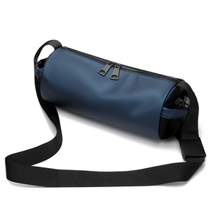 Bolsa de Mensajero Impermeable Nueva al por Mayor, Bolsa de Mensajero de Diseño de Lujo de Gran Capacidad para Hombre, Bolsa de Cuero con Logotipo - Product Image 1