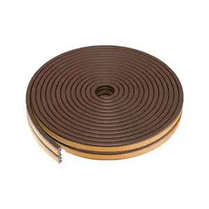 P E I D Shaped Doors Rubber Sponge Elastic Weather Sealing Strip Self-adhesive Epdm Foam Seal Strips