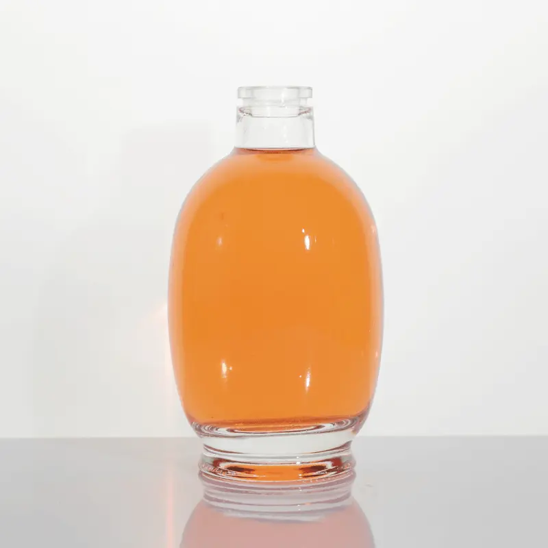 2024 горячие новые продукты стеклянная бутылка прозрачная бутылка для вина водки 500 мл 700 мл 750 мл 1000 мл стеклянная бутылка для воды