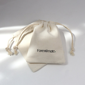 Bolsa Pequeña de Algodón Orgánico con Cordón y Cinta, Personalizada con Logotipo Impreso - Product Image 5