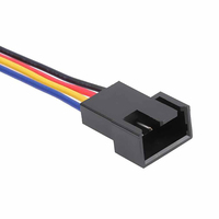 Kipas komputer PC 5-Pin pria KE standar PWM kipas 4-Pin wanita adaptor kabel ekstensi rakitan kawat